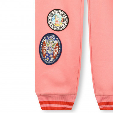 Fleece jogging bottoms KENZO KIDS for GIRL