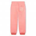 Fleece jogging bottoms KENZO KIDS for GIRL