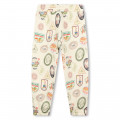 Fleece jogging bottoms KENZO KIDS for GIRL