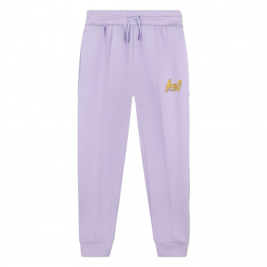 Fleece jogging bottoms KENZO KIDS for GIRL