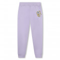 Fleece jogging bottoms KENZO KIDS for GIRL