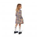 Checked cotton shirt dress KENZO KIDS for GIRL