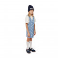 Robe chasuble en jean imprimé KENZO KIDS pour FILLE