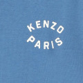 Sudadera de muletón de algodón KENZO KIDS para NIÑA