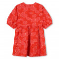 Robe de cérémonie zippée KENZO KIDS pour FILLE