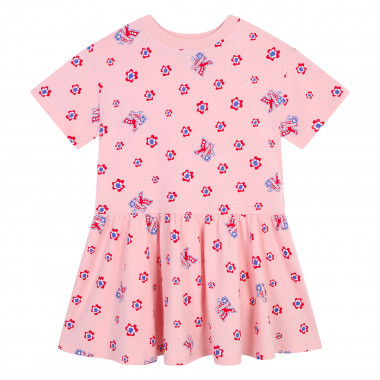 Kurzärmeliges Baumwollkleid KENZO KIDS Für MÄDCHEN