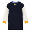 Robe en tricot multicolore KENZO KIDS pour FILLE