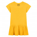 Robe imprimée en coton KENZO KIDS pour FILLE