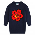 Jacquard knitted dress KENZO KIDS for GIRL