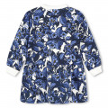 Robe molletonnée imprimée KENZO KIDS pour FILLE