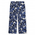 Fleece jogging trousers KENZO KIDS for GIRL