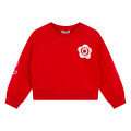 Cotton fleece sweatshirt KENZO KIDS for GIRL