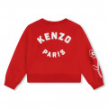 Cotton fleece sweatshirt KENZO KIDS for GIRL