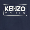 Shirt aus gebürstetem Sweat KENZO KIDS Für MÄDCHEN