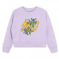 Fleece sweater KENZO KIDS Voor