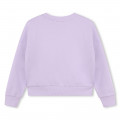 Fleece sweater KENZO KIDS Voor