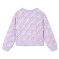 Sudadera de muletón de algodón KENZO KIDS para NIÑA