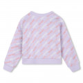 Cotton fleece sweatshirt KENZO KIDS for GIRL