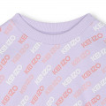 Cotton fleece sweatshirt KENZO KIDS for GIRL