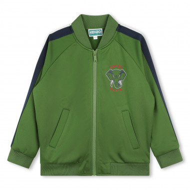 Cardigan zippé KENZO KIDS pour UNISEXE