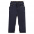 Five-pocket cotton jeans KENZO KIDS for UNISEX