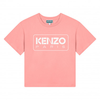 Short-sleeved cotton T-shirt KENZO KIDS for GIRL