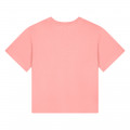 Short-sleeved cotton T-shirt KENZO KIDS for GIRL