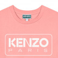 Short-sleeved cotton T-shirt KENZO KIDS for GIRL