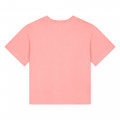 Katoenen T-shirt korte mouwen KENZO KIDS Voor