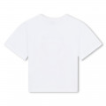 T-shirt imprimé en coton KENZO KIDS pour FILLE