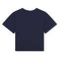 Katoenen T-shirt met print KENZO KIDS Voor