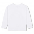 Long-sleeved cotton T-shirt KENZO KIDS for GIRL