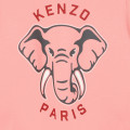 Langärmliges Baumwoll-Shirt KENZO KIDS Für MÄDCHEN