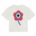 T-shirt manches courtes coton KENZO KIDS pour FILLE