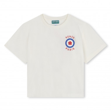 Kurzärmliges Baumwoll-Shirt KENZO KIDS Für MÄDCHEN