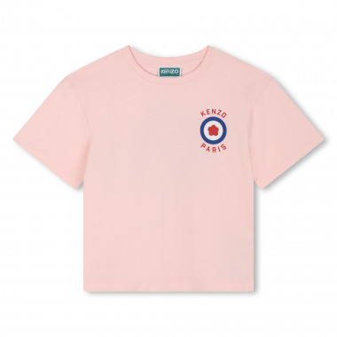 Camiseta algodón manga corta KENZO KIDS para NIÑA