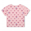 Katoenen T-shirt korte mouwen KENZO KIDS Voor