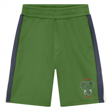 Elastic-waisted Bermuda shorts KENZO KIDS for UNISEX