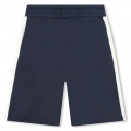 Elastic-waisted Bermuda shorts KENZO KIDS for UNISEX