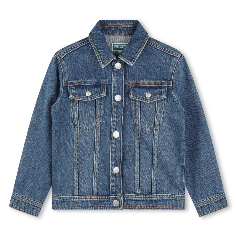 KENZO KIDS Chaqueta vaquera unisexo azul Kids around