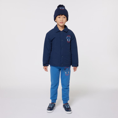 Press-stud fastening jacket KENZO KIDS for BOY