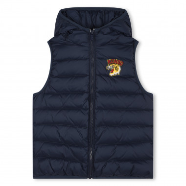 Sleeveless puffer jacket KENZO KIDS for UNISEX