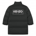 Hooded water-repellent jacket KENZO KIDS for UNISEX