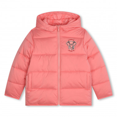 Hooded water-repellent jacket KENZO KIDS for UNISEX