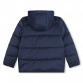 Hooded water-repellent jacket KENZO KIDS for UNISEX