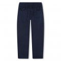 Cotton trousers KENZO KIDS for UNISEX