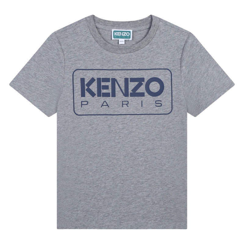 KENZO KIDS T shirt a manches courtes garcon gris Kids around