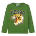 T-shirt met lange mouwen KENZO KIDS Voor