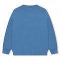 Fleece sweater KENZO KIDS Voor