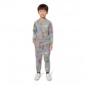 Sweat-shirt molletonné imprimé KENZO KIDS pour GARCON